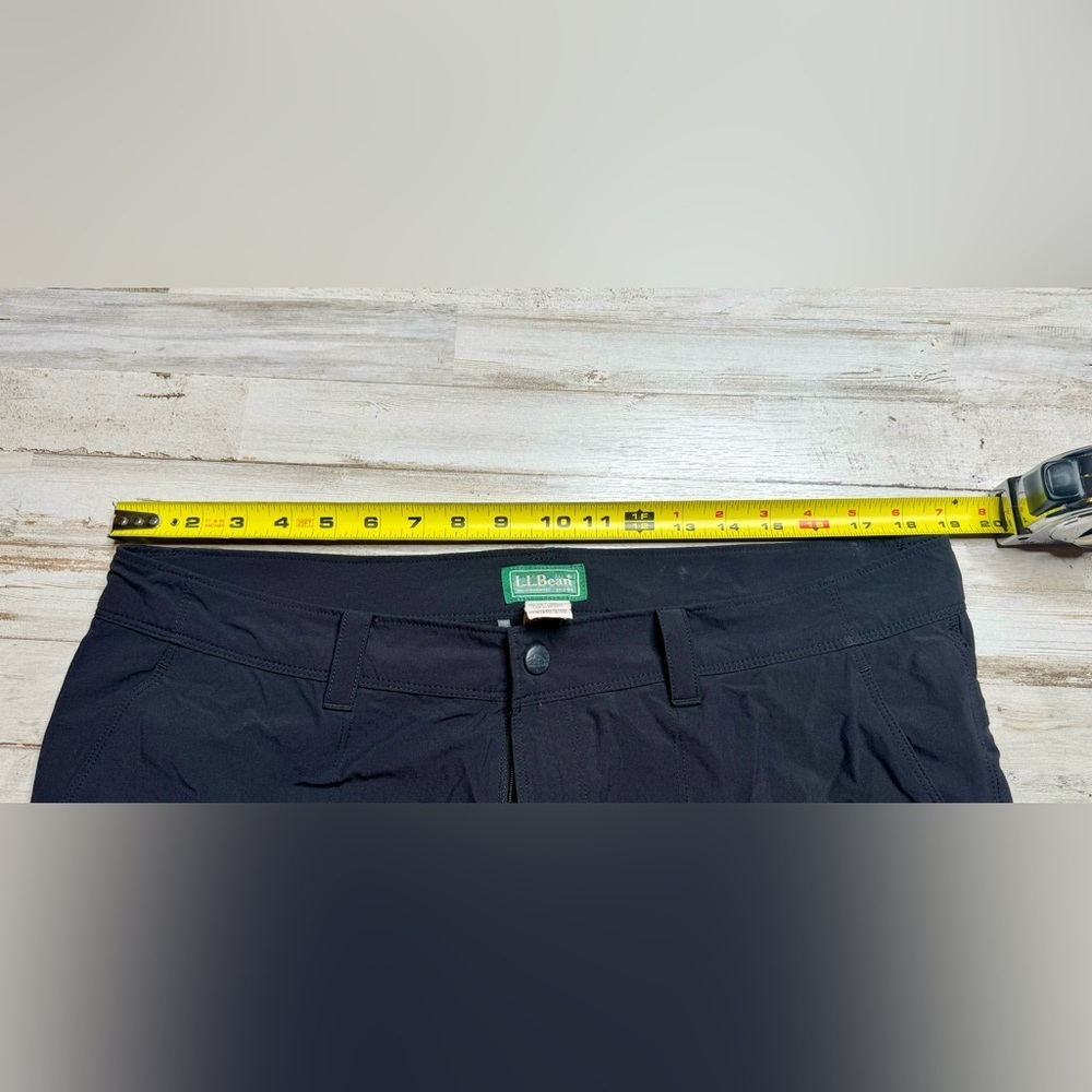 L.L Bean Pants Mens Sz 38x29 Black Nylon Cresta Hiking Water Resistant - Picture 5 of 10